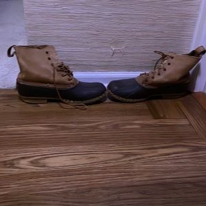 American made original L.L Bean duck boots.